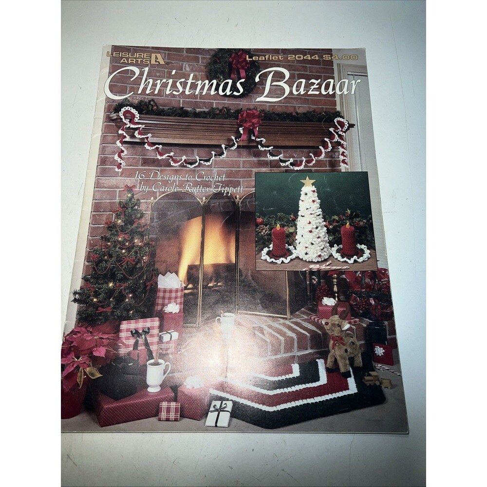 Christmas Bazaar︱Leaflet 2004︱Leisure Arts︱1991 ︱Crochet